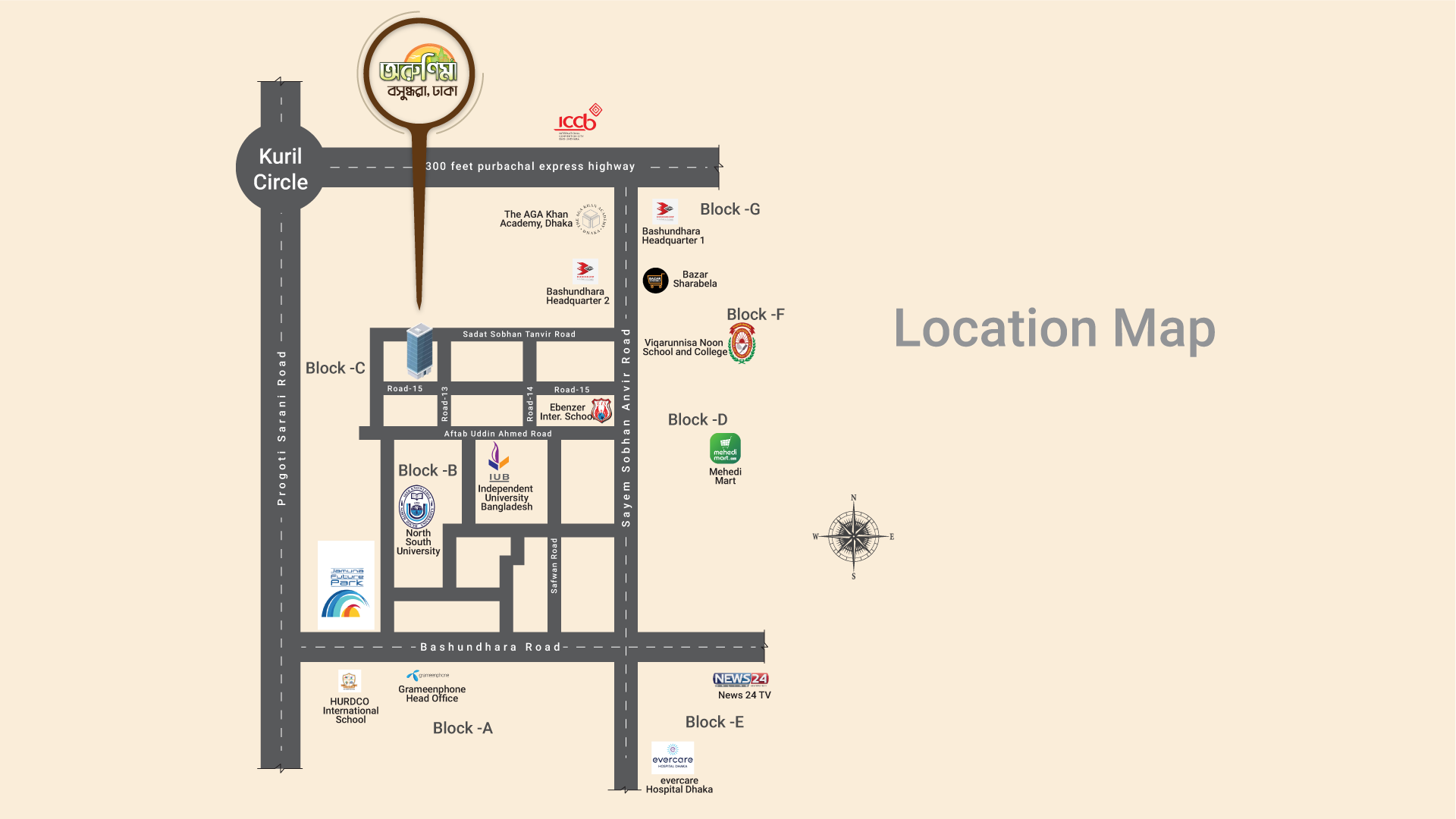 CPDL Arunima Location Map